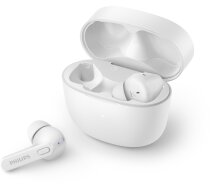 Philips Philips True Wireless Headphones TAT2206WT/00, IPX4 water protection, Up to 18 hours play time, White