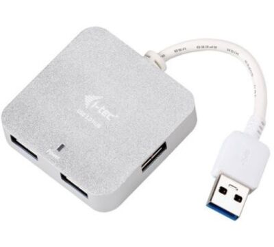 Pretec i-tec USB 3.0 Metal Passive HUB 4 Ports