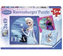 Ravensburger Kinderpuzzle - Frozen - Elsa - Anna & Olaf - Puzzlespiel - Cartoons - Kinder - Junge/MÃ¤dchen - 5 Jahr(e) - Innenraum (PR-092697)
