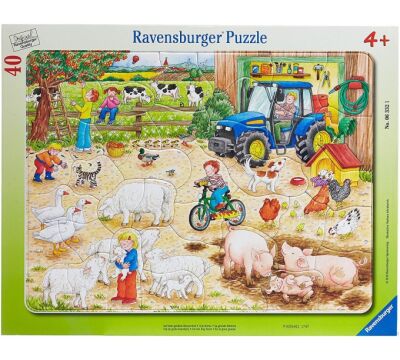 Ravensburger Frame On The Farm 063321, 40 gab.