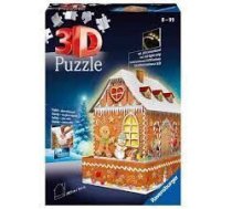 RAV puzzle 3D Piernikowa chatka noca 216 el 112371 11237 (4005556112371) ( JOINEDIT59042557 )