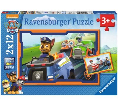 Ravensburger Paw Patrol 07591, 2x12 gab.