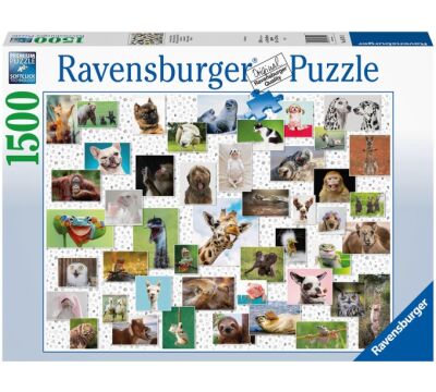 Ravensburger Puzzle Funny Animals Collage 1500pcs 167111