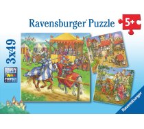 Puzzle 3x49el Rycerze 051502 RAVENSBURGER 5150 (4005556051502) ( JOINEDIT55098648 )
