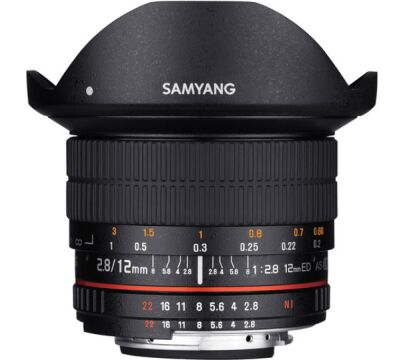 Samyang 12mm F/2.8 ED AS NCS Fisheye Canon M