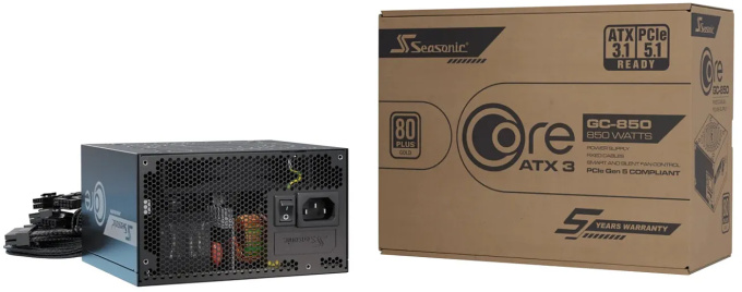 Seasonic CORE GC-850 product photo