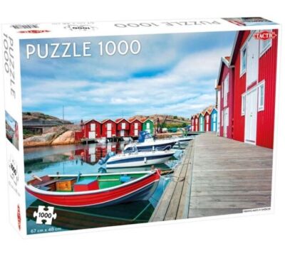 Tactic Puzzle Fishing Huts In Smogen 1000pcs 56682