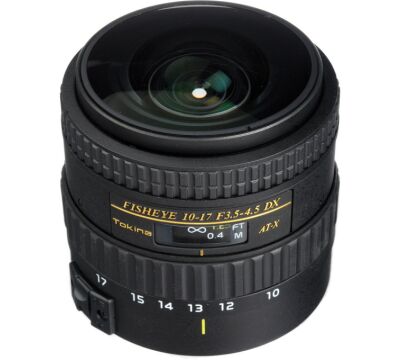 Tokina AT-X 10-17mm f/3.5-4.5 107 DX NH Fisheye Canon