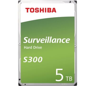 Toshiba S300 Surveillance 5TB HDD 128MB HDWT150UZSVA