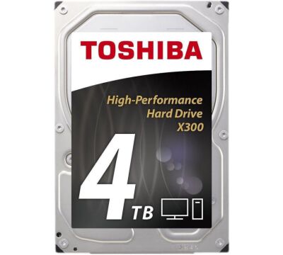 Toshiba X300 4TB HDD 128MB SATA III HDWE140UZSVA