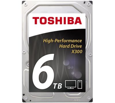 Toshiba X300 6TB HDD 128MB SATAIII 128MB HDWE160EZSTA