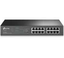 TP-Link Easy Smart TL-SG1016PE - switch - 16 ports - smart - rack-mountable ( SG1016PE SG1016PE ) datortīklu aksesuārs