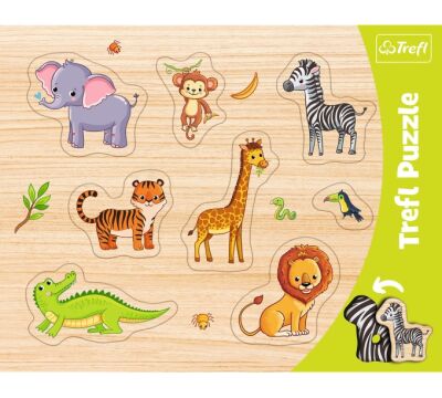 Trefl Frame Exotic Animals 31308, 7 gab.