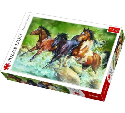 Trefl Three Wild Horses 26148, 1500 gab.