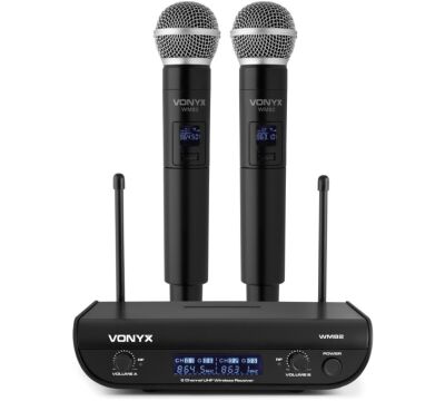 Vonyx WM82 Digital UHF 2-Channel