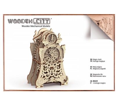 Wooden City Magic Clock, 149 gab.