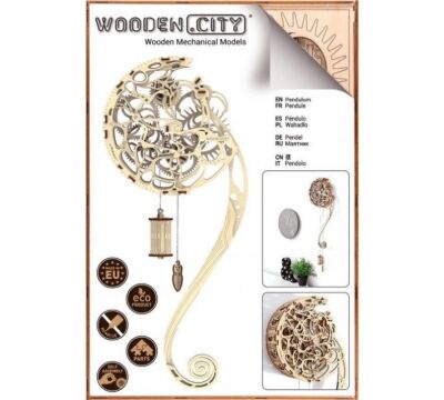 Wooden City Model Pendulum, 121 gab.