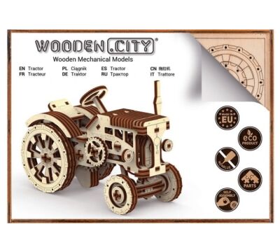 Wooden City Tractor, 164 gab.
