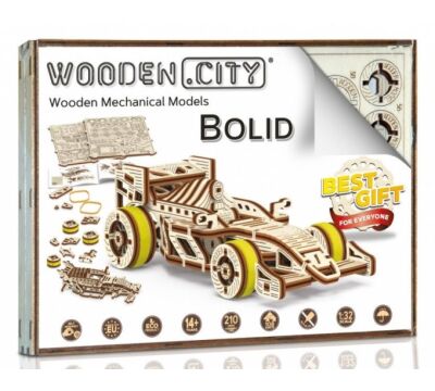 Wooden City Wooden Mechanical Models Bolid, 108 gab.
