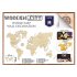 Wooden City World Map M, 31 gab. product thumbnail