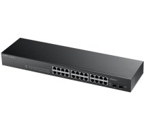 Zyxel GS-1900-24 v2 Managed L2 Gigabit Ethernet (10/100/1000) 1U Black GS1900-24-EU0102F (4718937621231) ( JOINEDIT60205265 ) komutators